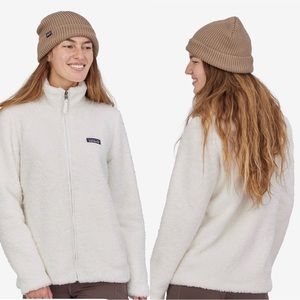 Patagonia White Fleece Jacket